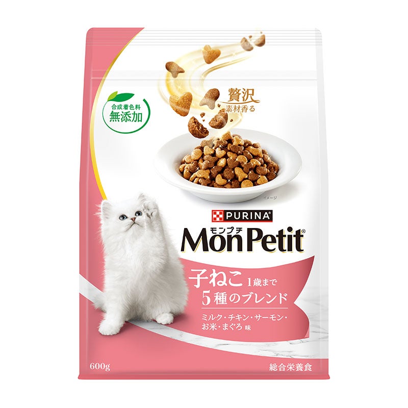 モンプチ ドライ 子猫 5種のブレンド - ピュリナ モンプチ